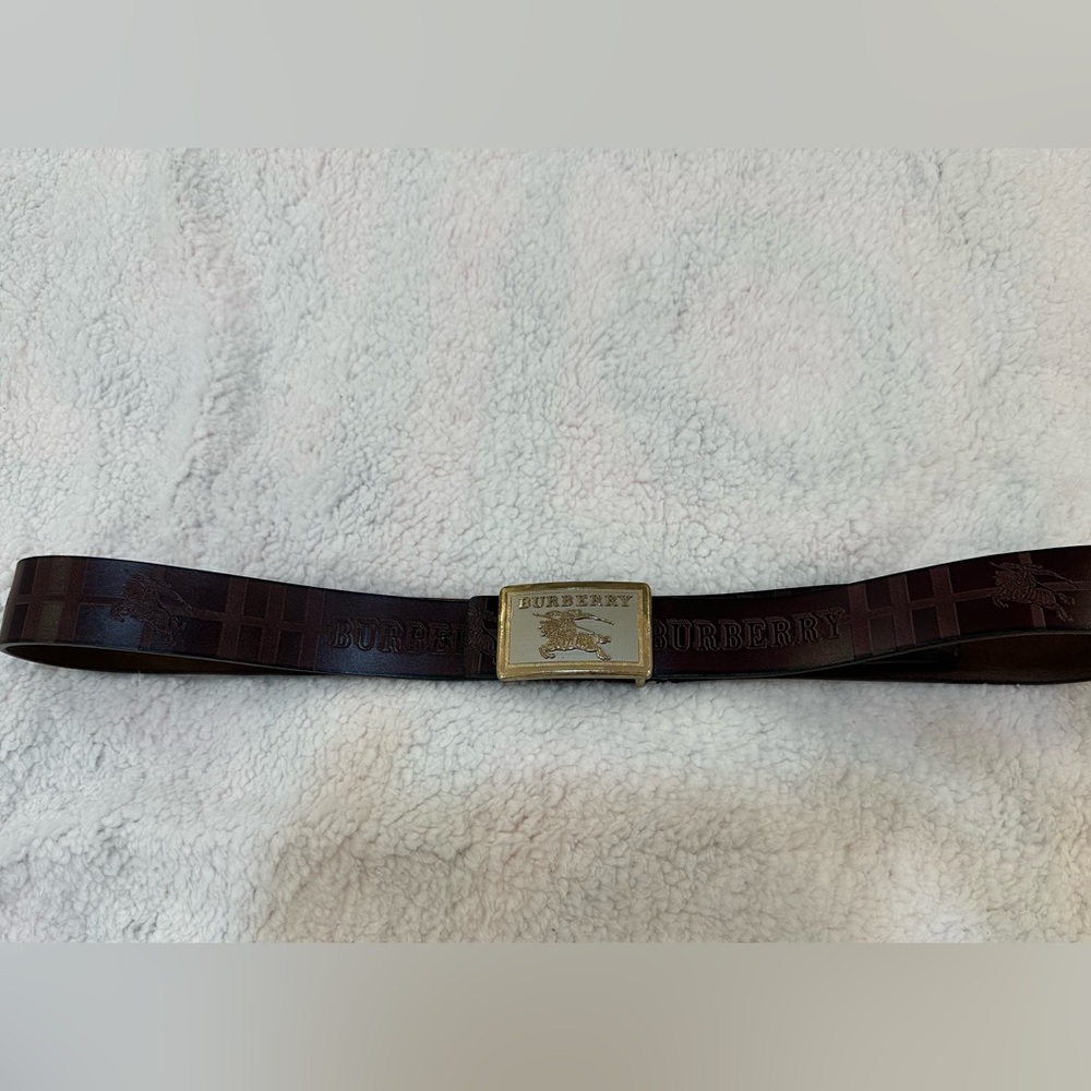 Authentic designer Burberry belt